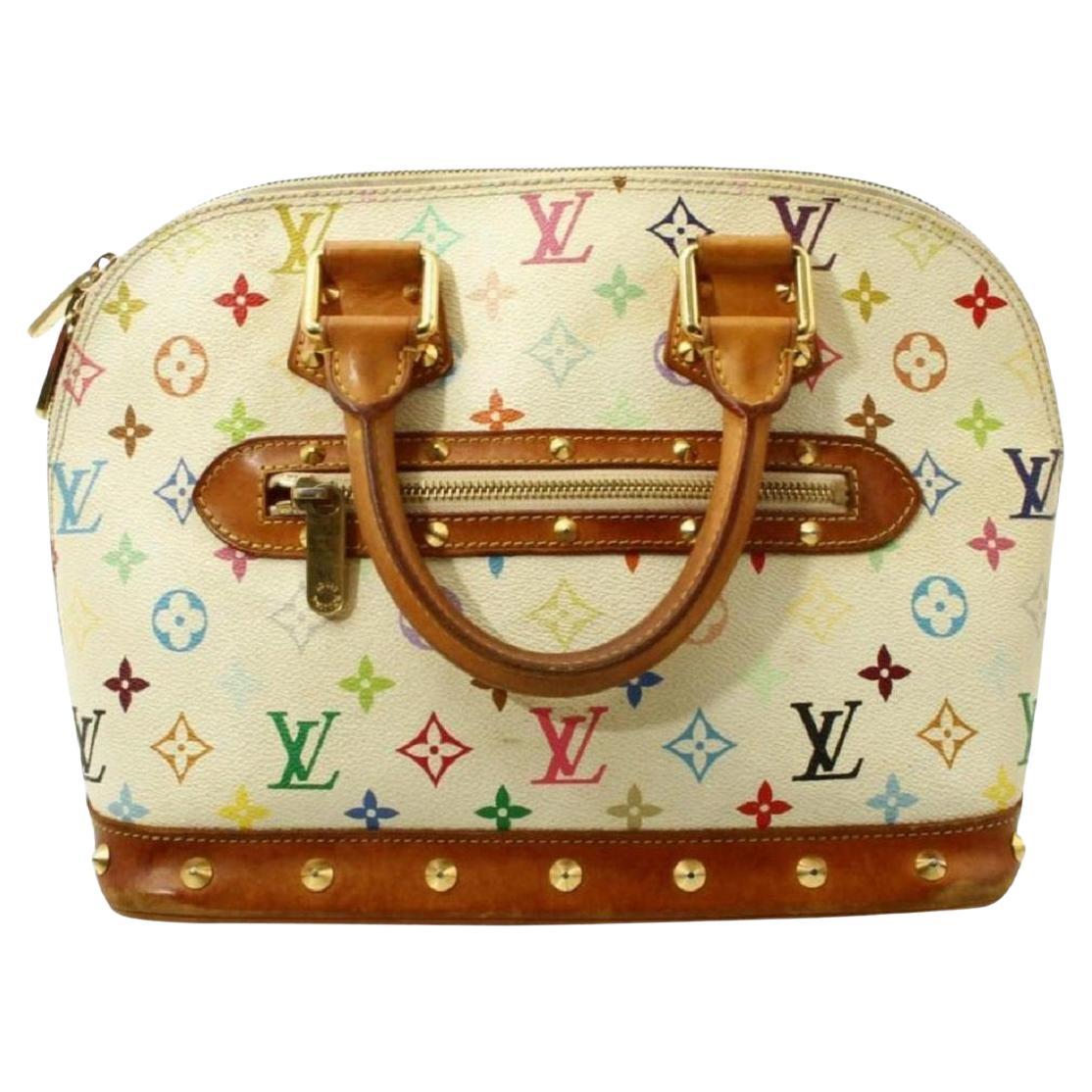 Louis Vuitton Game On Monogram Multicolor White Alma PM 861834