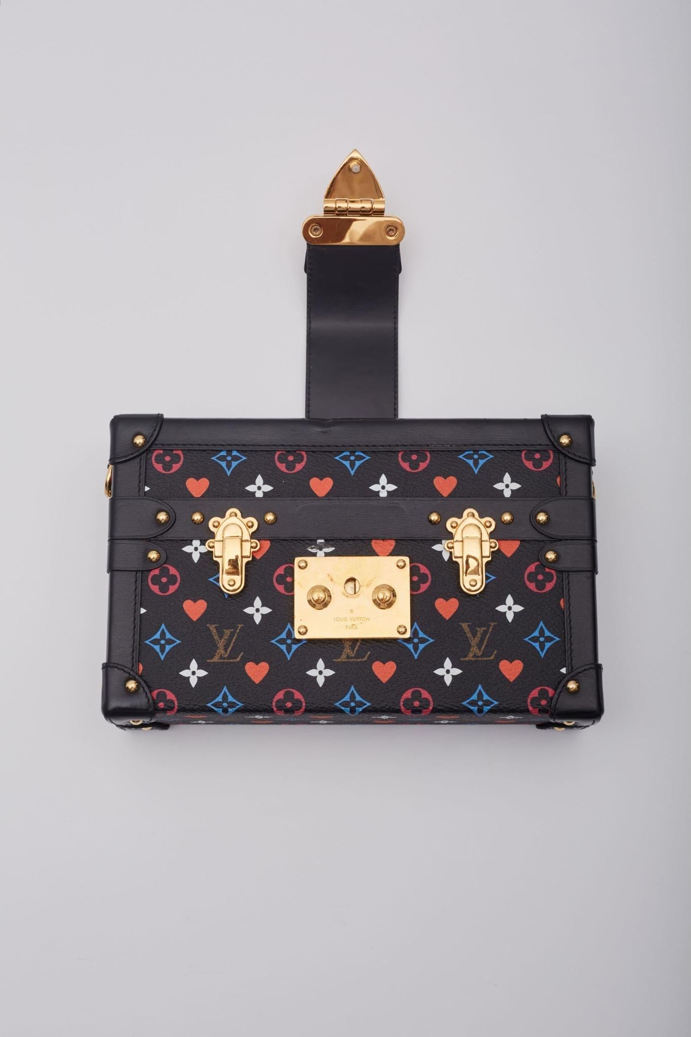 Louis Vuitton Game On Petite Malle Black Bag 6