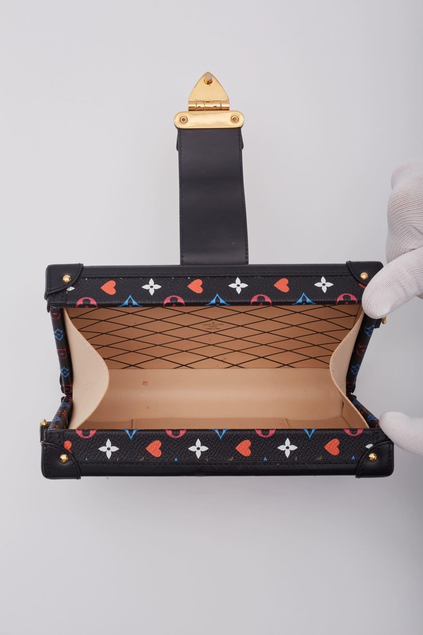 Louis Vuitton Game On Petite Malle Black Bag 7