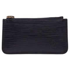 Louis Vuitton Epi Leather Black Pochette Cles Coin Pouch