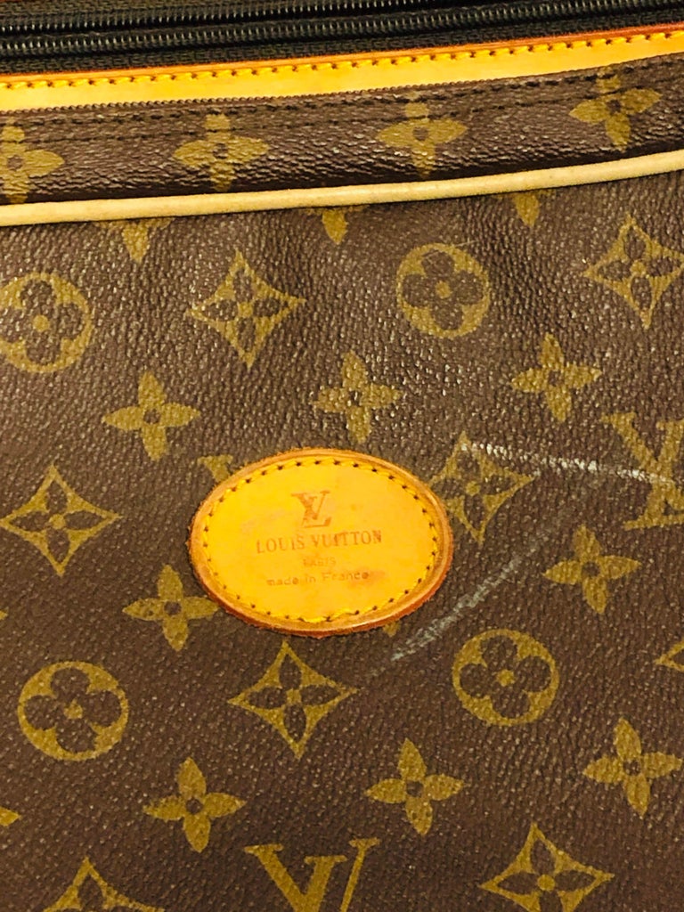 Brown Louis Vuitton Monogram Garment Bag For Sale at 1stDibs