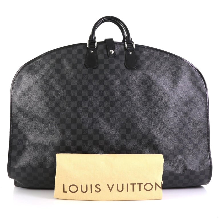 Louis Vuitton Overnight Damier Graphite in Canvas with Silver-tone
