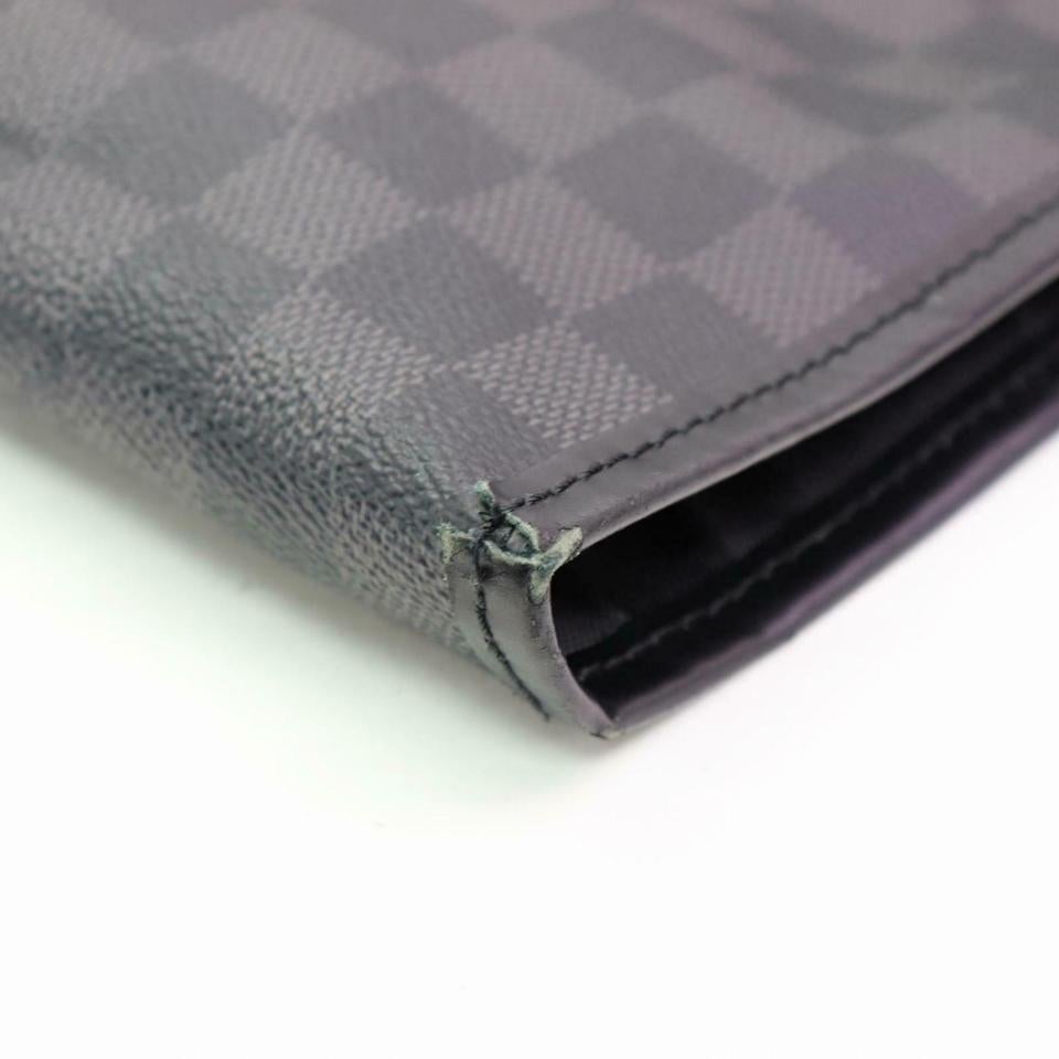 Louis Vuitton Garment Cover Damier Hanger 870282 Black Coated Canvas Travel Bag For Sale 4