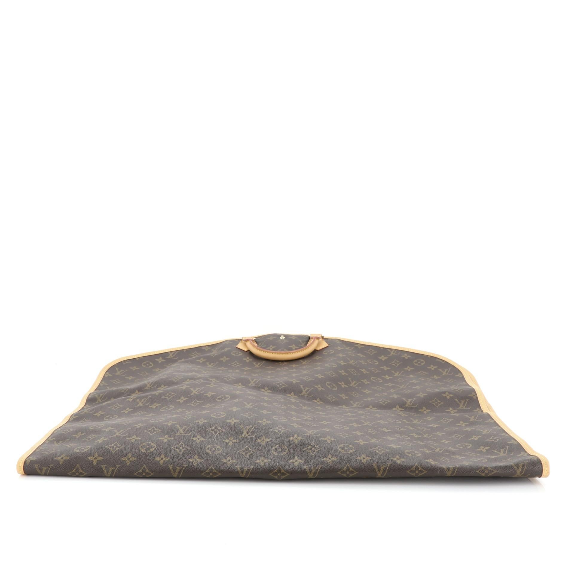 Louis Vuitton Garment Cover Monogram Canvas In Good Condition In NY, NY