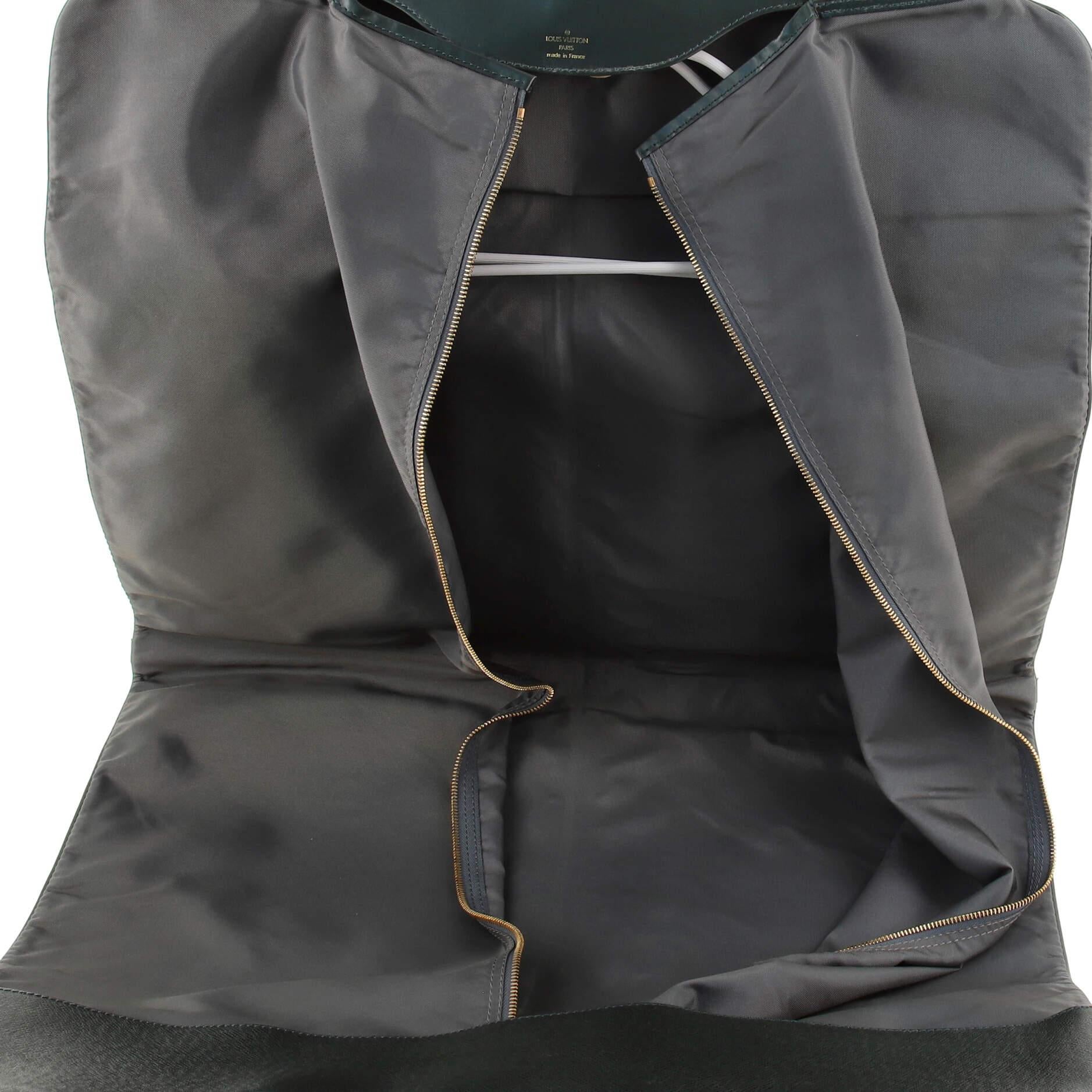 Women's or Men's Louis Vuitton Garment Cover Taiga Leather