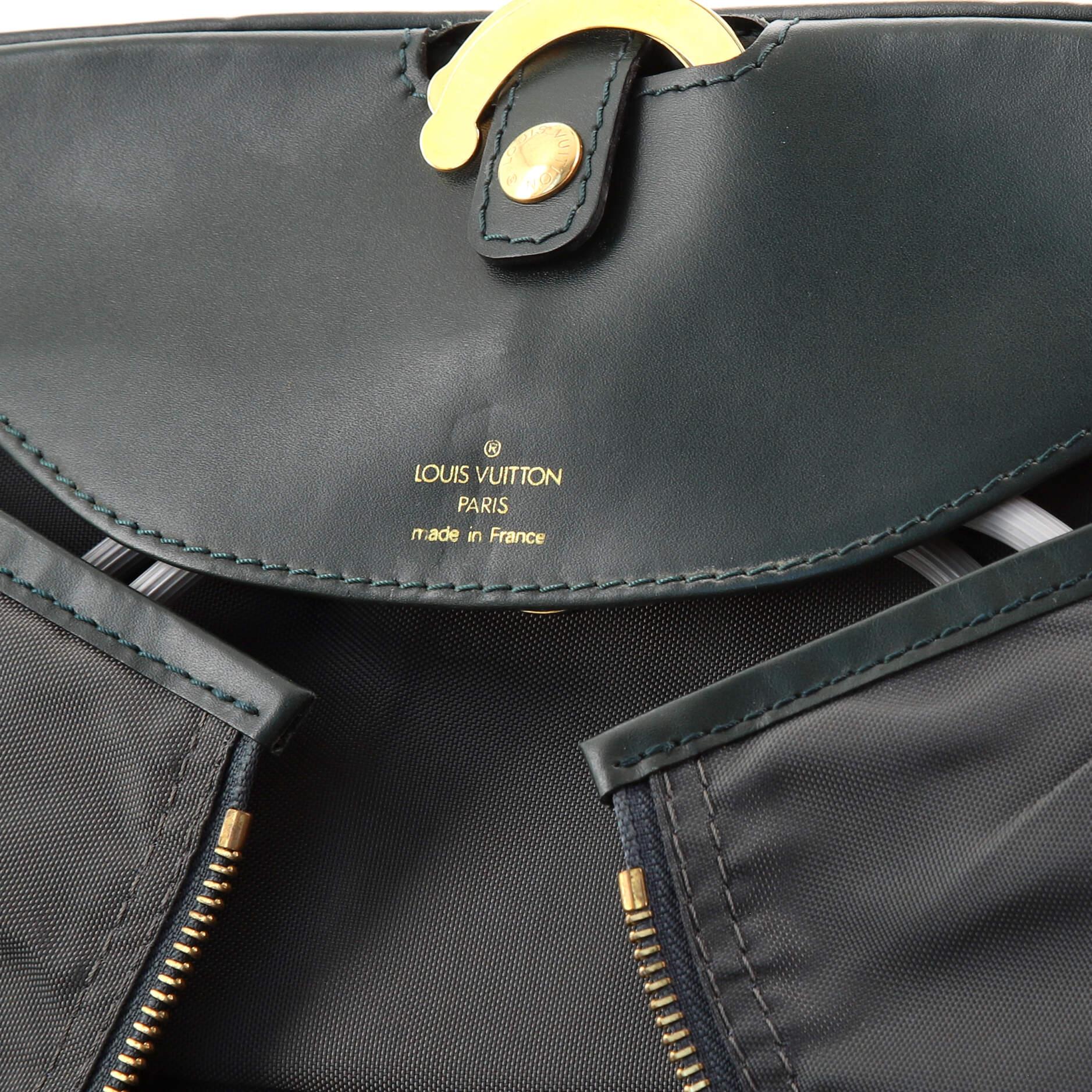 Louis Vuitton Garment Cover Taiga Leather 4