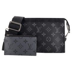 Louis Vuitton Gaston Wearable Wallet Monogram Eclipse Canvas