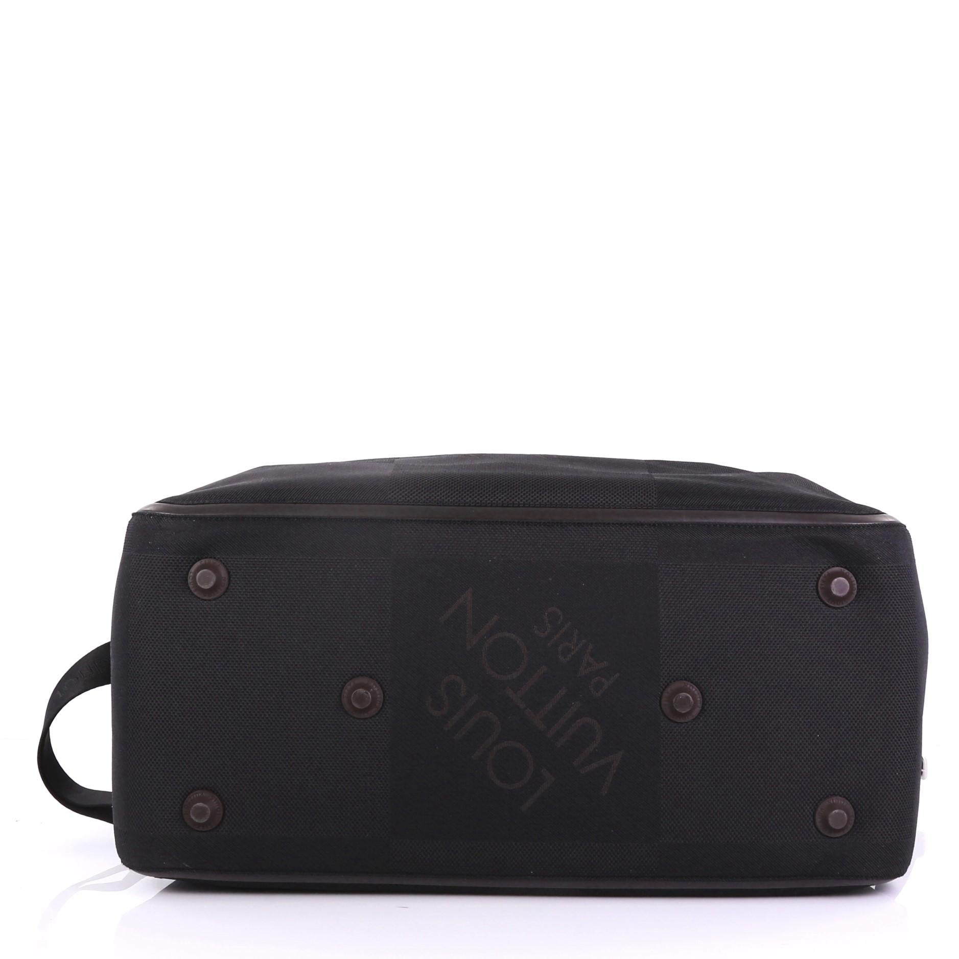 Black Louis Vuitton Geant Albatros Duffle Bag Limited Edition Canvas