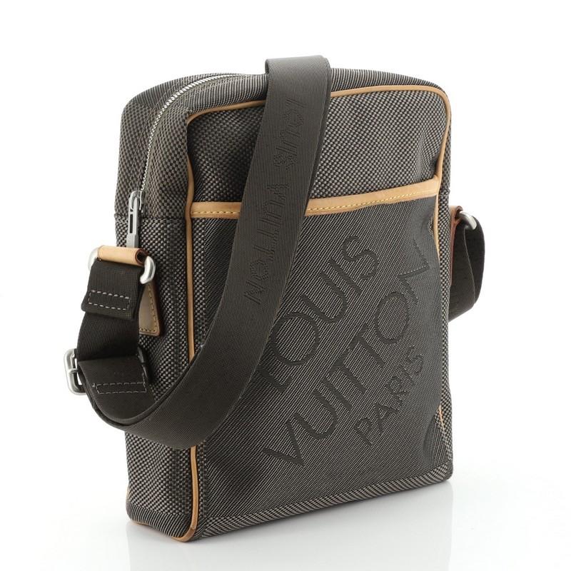 Black Louis Vuitton Geant Citadin Messenger Bag Limited Edition Canvas