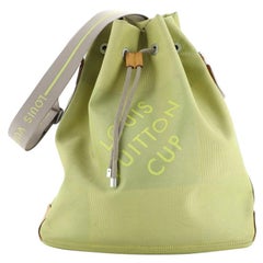 Louis Vuitton Geant Drawstring Shoulder Bag Limited Edition Canvas