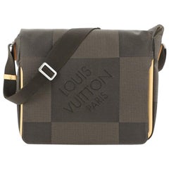 Louis Vuitton Geant Terre Messenger Bag Limited Edition Canvas 