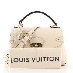 Louis Vuitton Georges Handbag Monogram Empreinte Leather BB