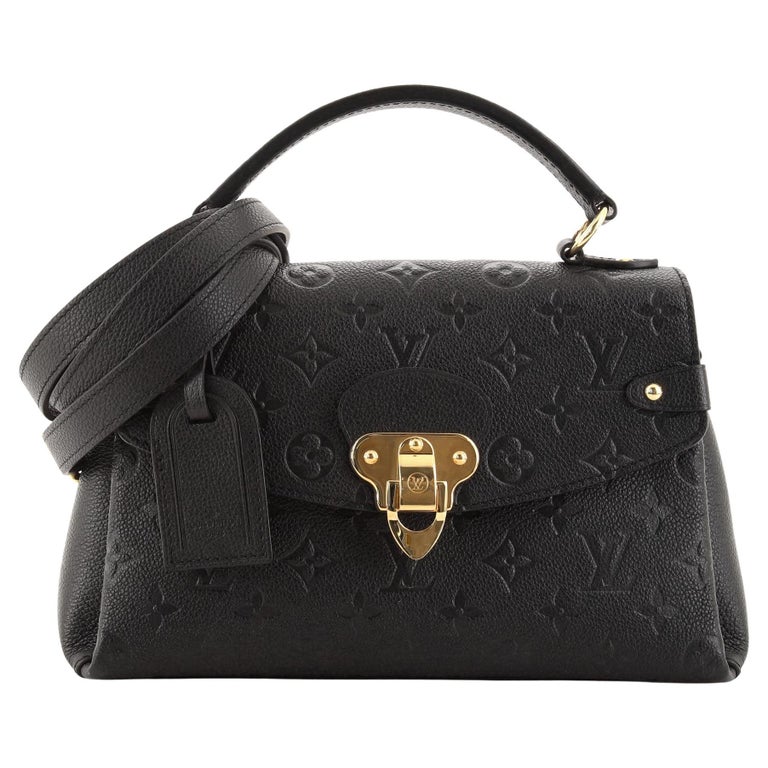 Louis Vuitton Black Monogram Empreinte Leather Georges BB Bag Louis Vuitton