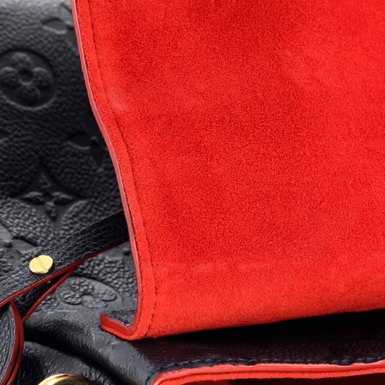 Louis Vuitton Monogram Empreinte Georges MM - Black Handle Bags, Handbags -  LOU810608