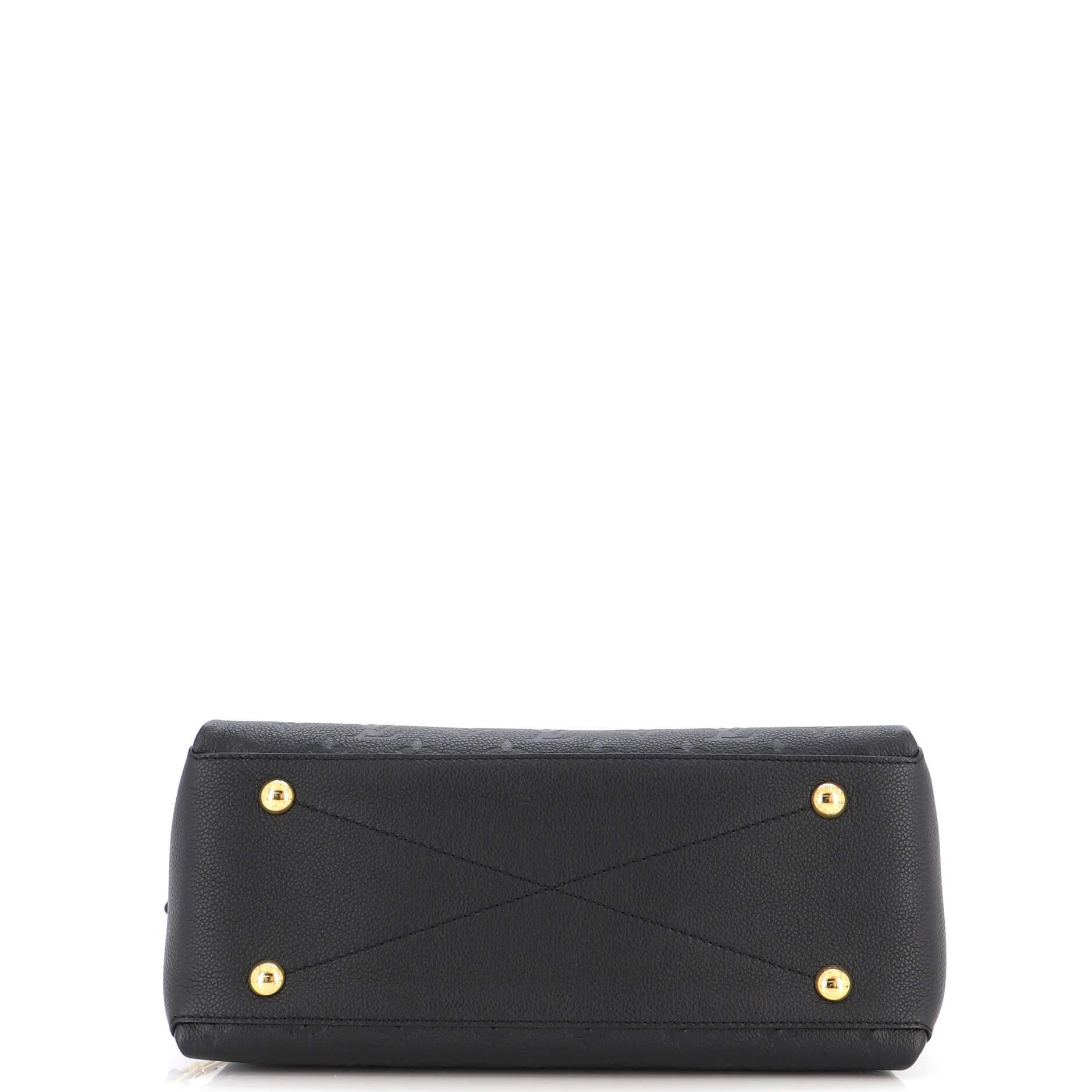 Women's or Men's Louis Vuitton Georges Handbag Monogram Empreinte Leather MM