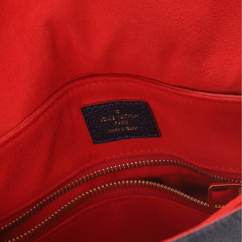 Women's or Men's Louis Vuitton Georges Handbag Monogram Empreinte Leather MM