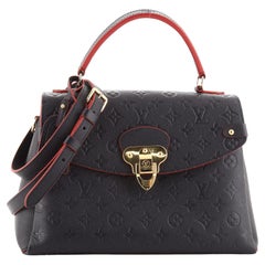 Louis Vuitton Georges Handbag Monogram Empreinte Leather MM