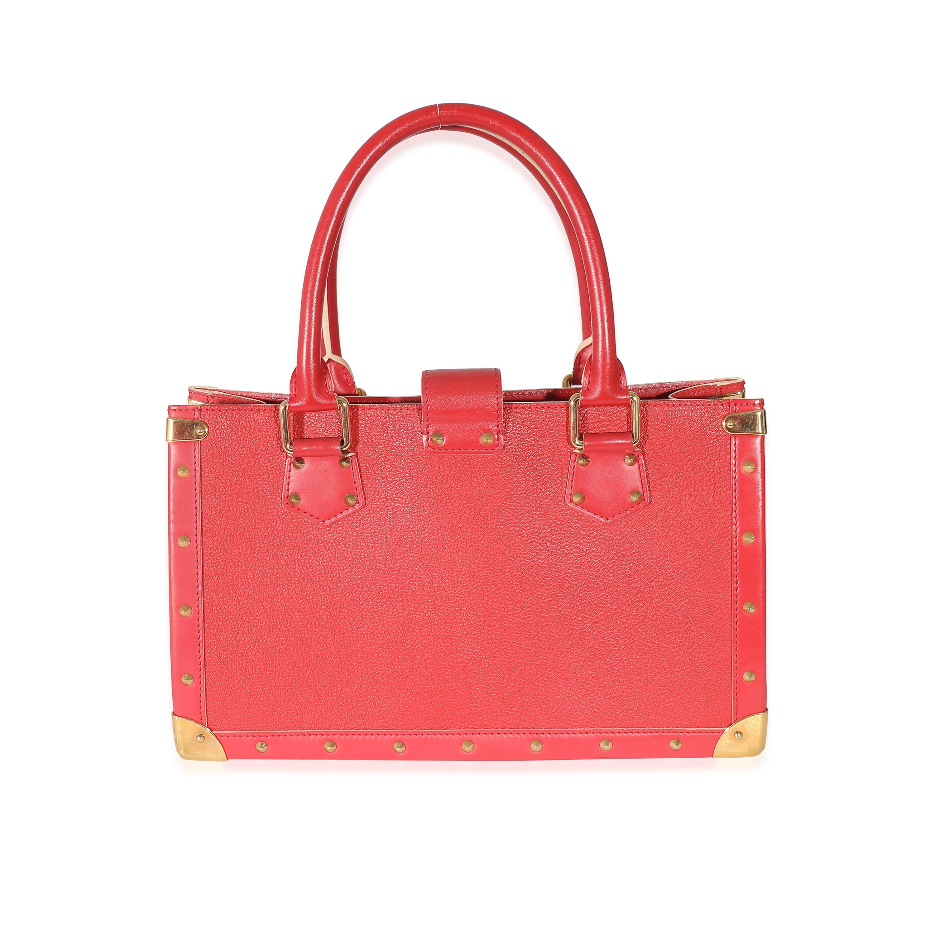 Red Louis Vuitton Geranium Leather Suhali Le Fabuleux