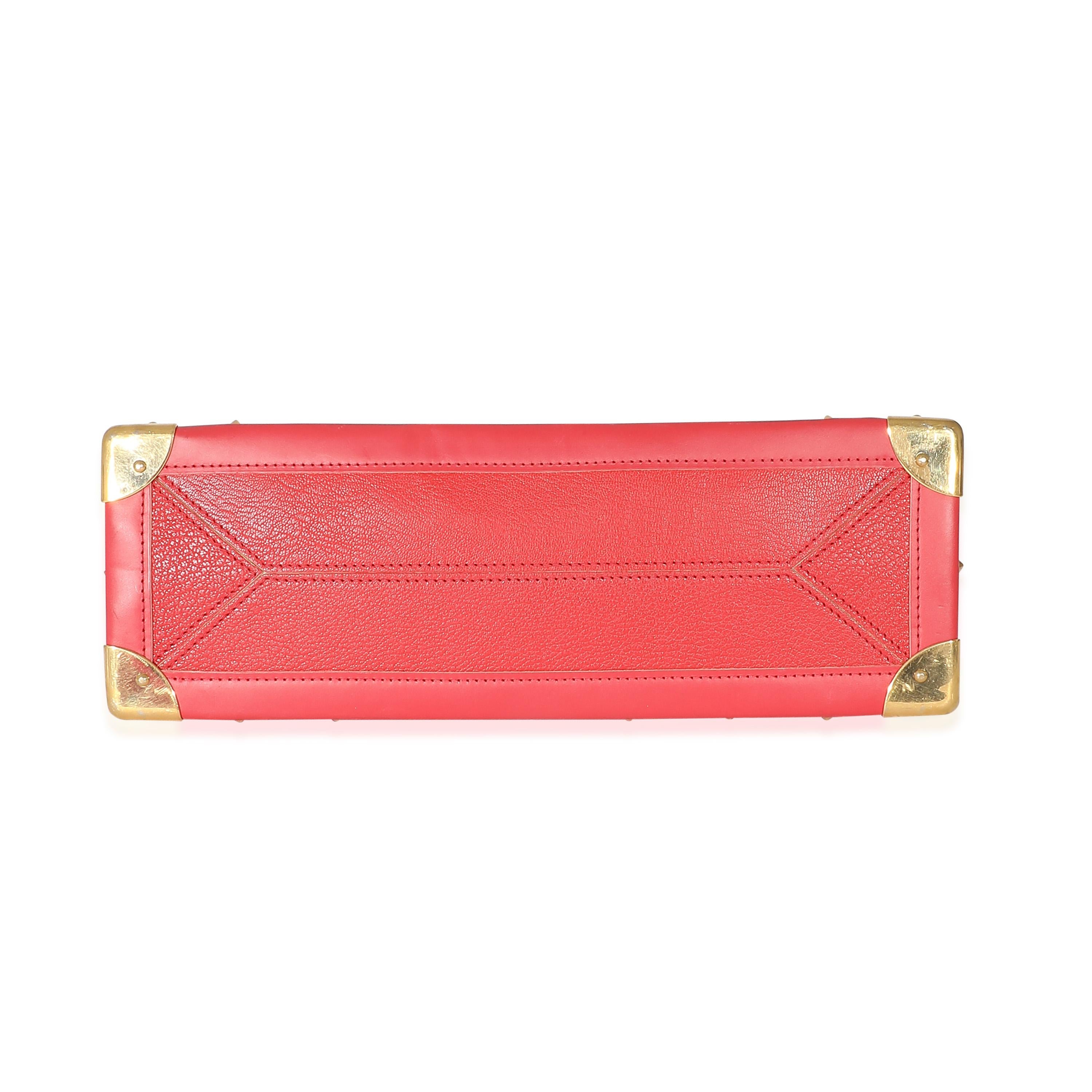Louis Vuitton Geranium Leather Suhali Le Fabuleux 2