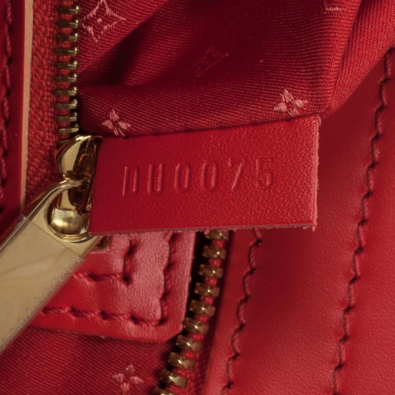 Louis Vuitton Geranium Suhali Leather L'Epanoui PM Bag 6