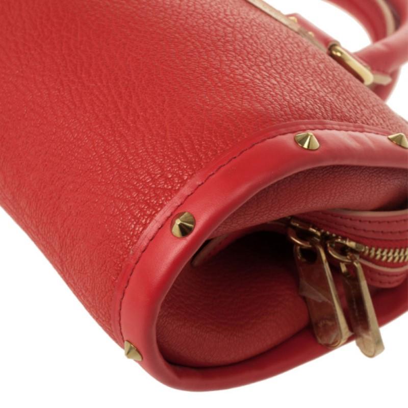 Louis Vuitton Geranium Suhali Leather L'Epanoui PM Bag 1