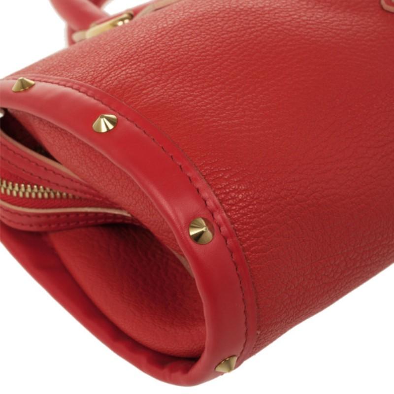 Louis Vuitton Geranium Suhali Leather L'Epanoui PM Bag 2