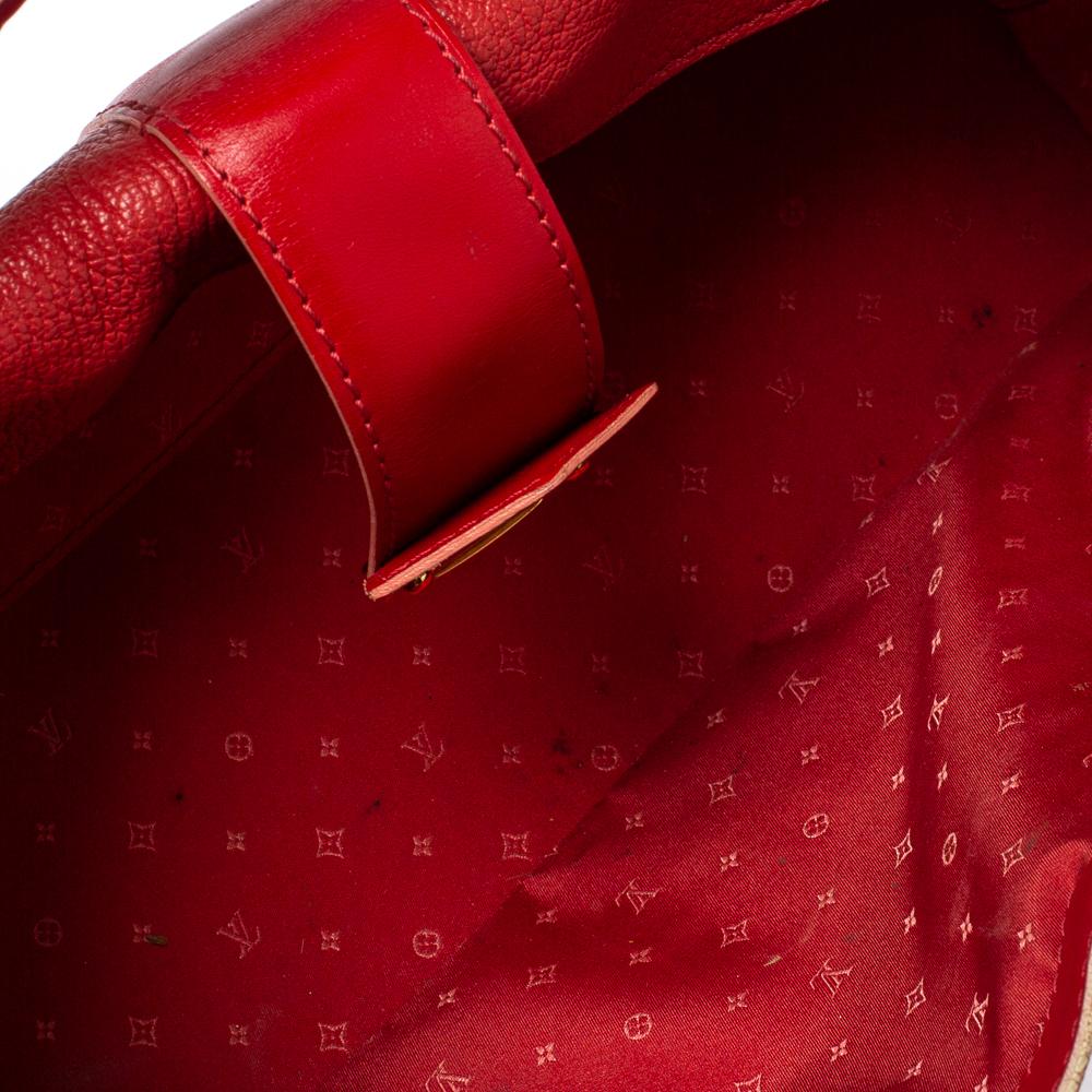 Louis Vuitton Geranium Suhali Leather L'Impetueux Bag 2