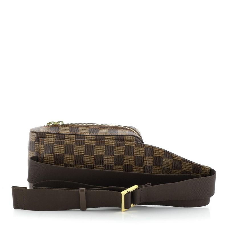 Brown Louis Vuitton Geronimos Waist Bag Damier 