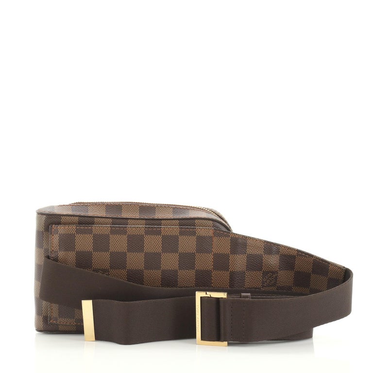 Louis Vuitton Brown Mens Belt - For Sale on 1stDibs