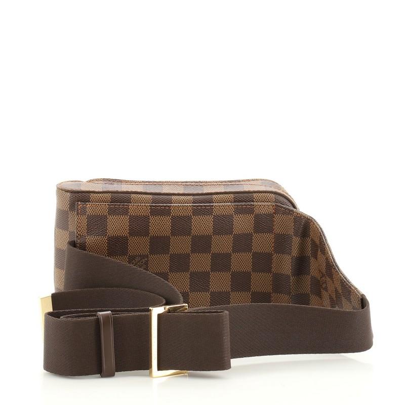 Brown Louis Vuitton Geronimos Waist Bag Damier