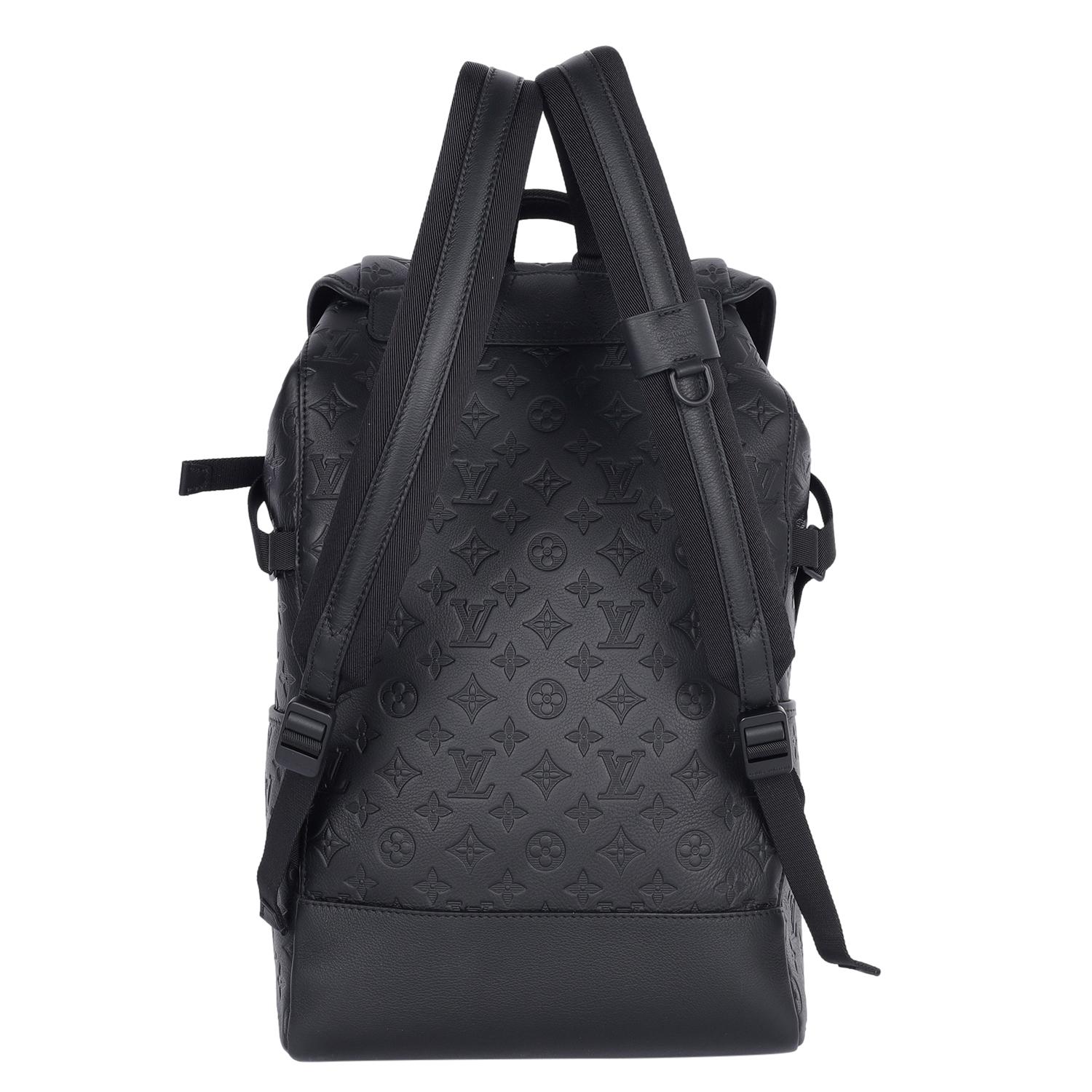 Femenino o masculino LOUIS VUITTON Mochila Getaway Piel Negro en venta