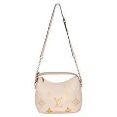 Louis Vuitton Giant By The Pool Empreinte Marshmallow Leather Shoulder Bag