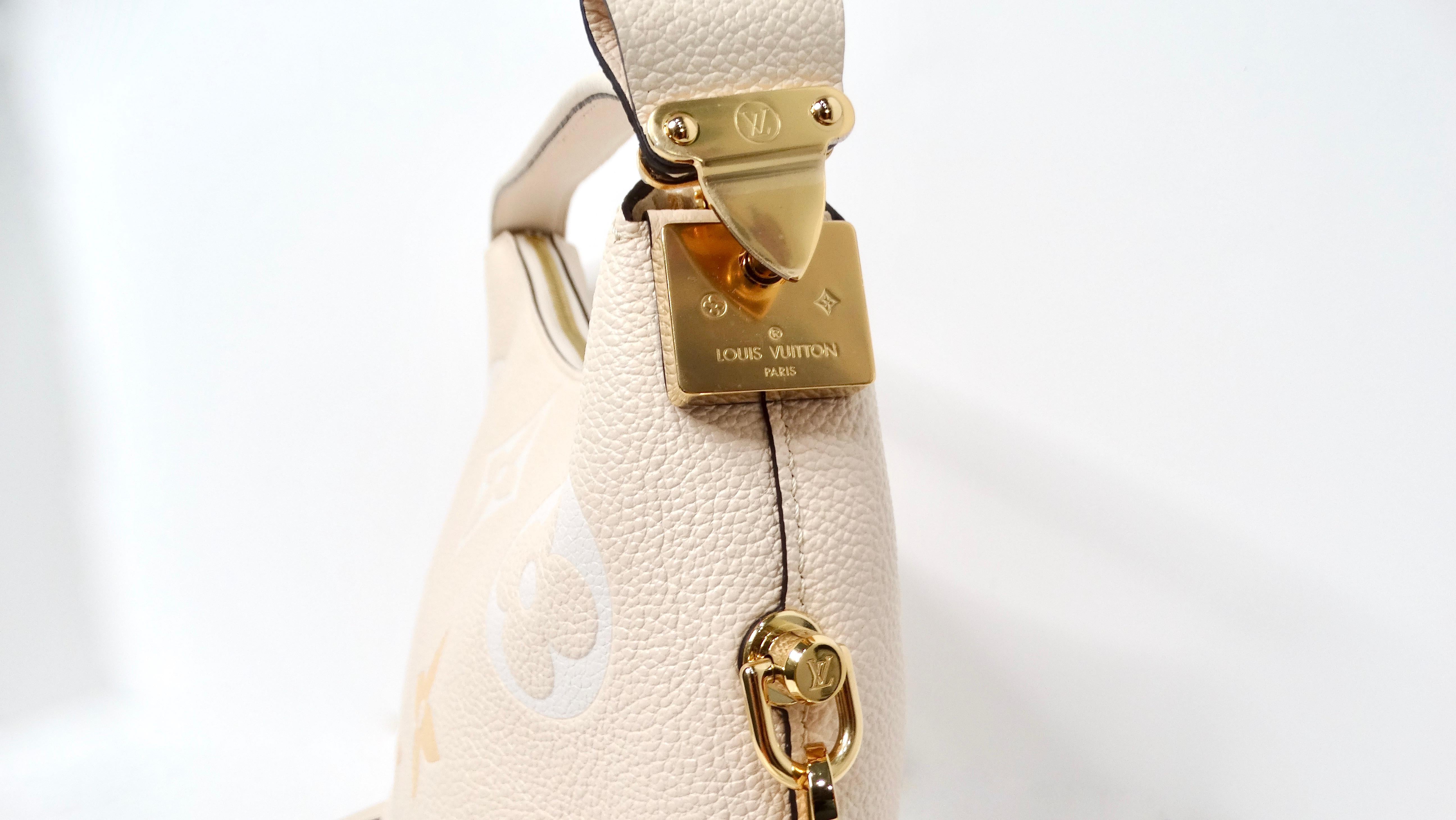 Louis Vuitton Giant By The Pool Empreinte Marshmallow Leder Umhängetasche im Angebot 2