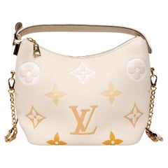 Louis Vuitton Giant By The Pool Empreinte Marshmallow Leather Shoulder Bag