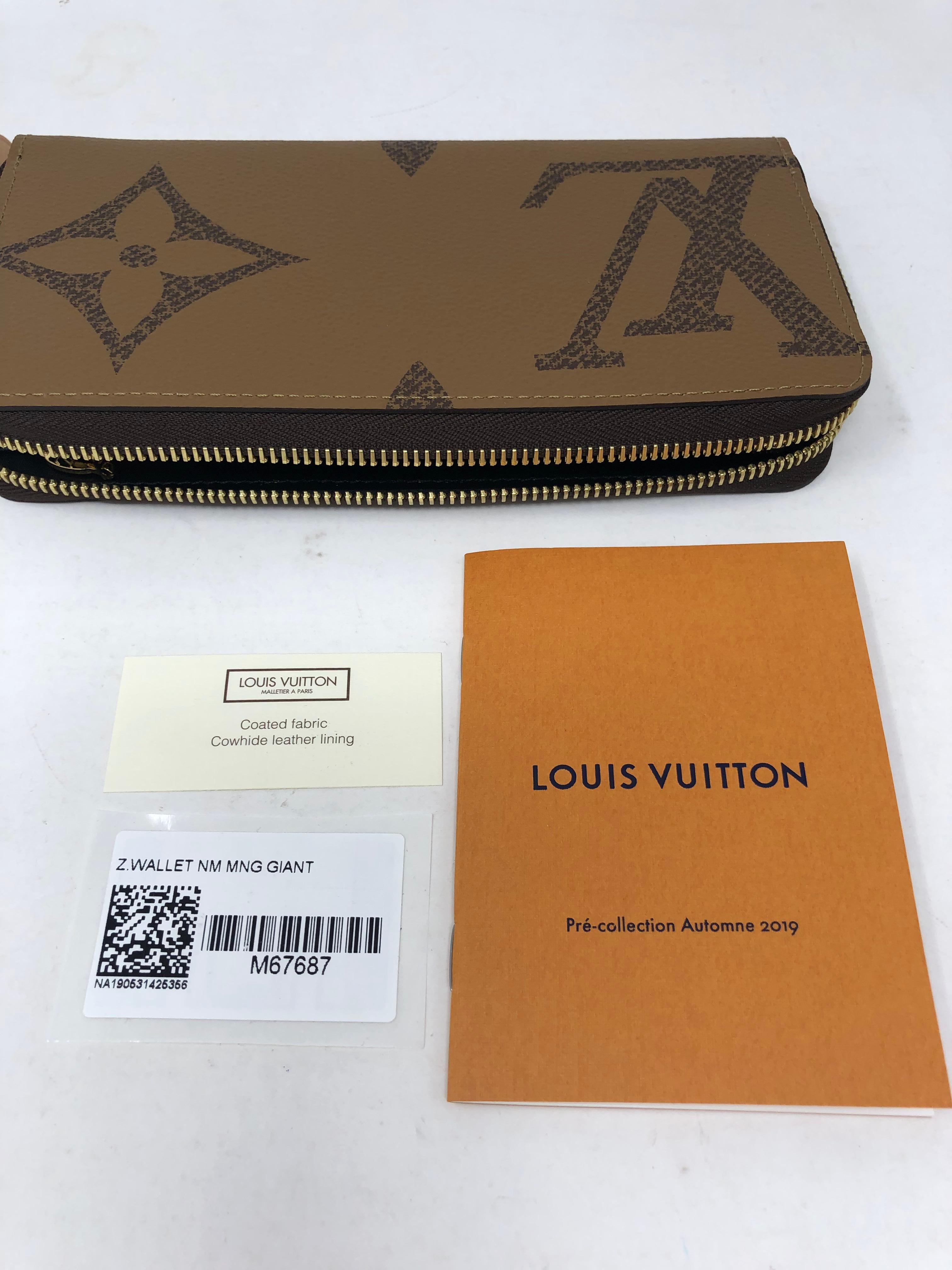 Louis Vuitton Giant Mono Zippy Wallet 5