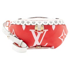 Sac banane Louis Vuitton en toile Monogram géante