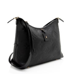 Louis Vuitton Giant Monogram Empreinte CarryAll MM Shoulder Bag