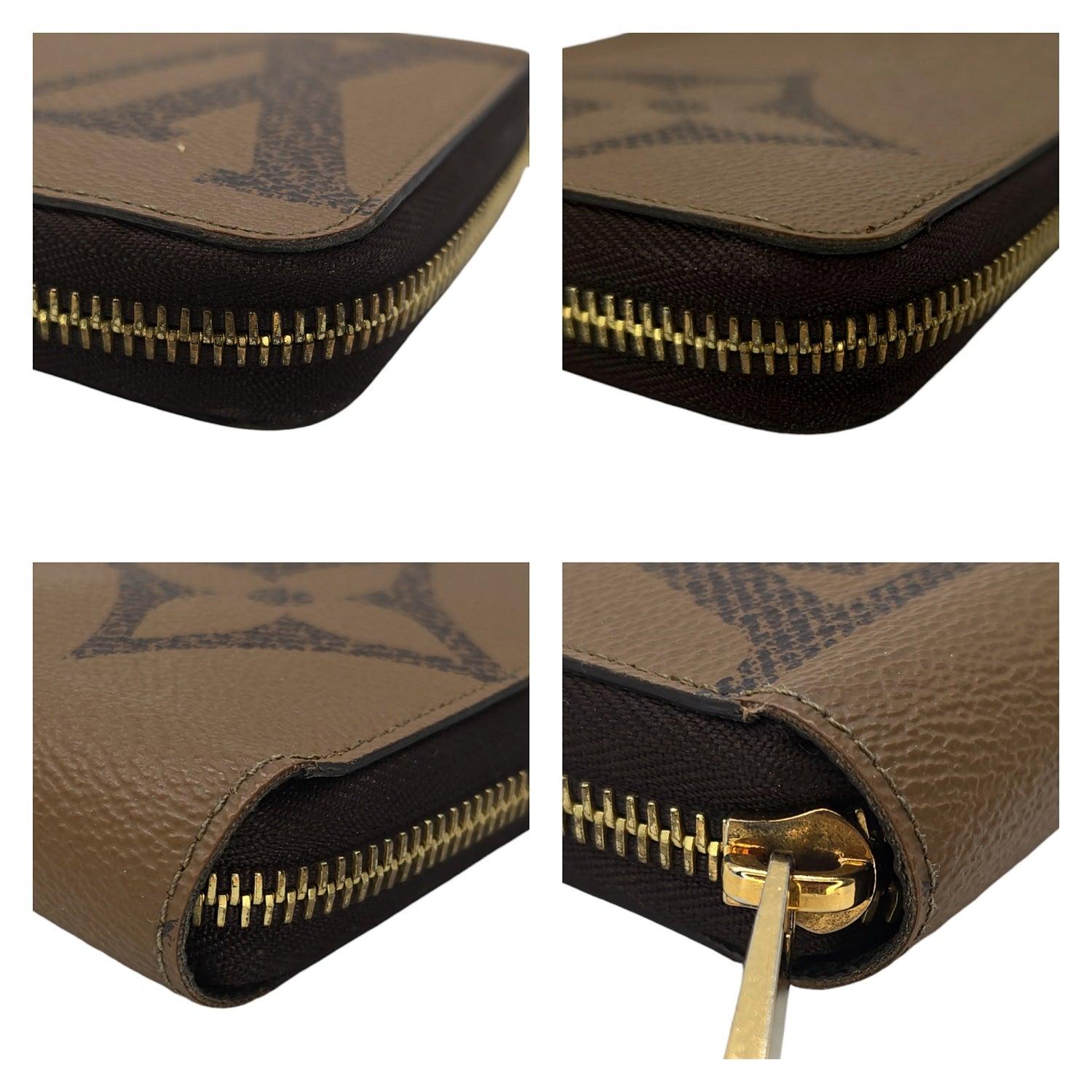Louis Vuitton Giant Monogram Reverse Zippy Wallet 5
