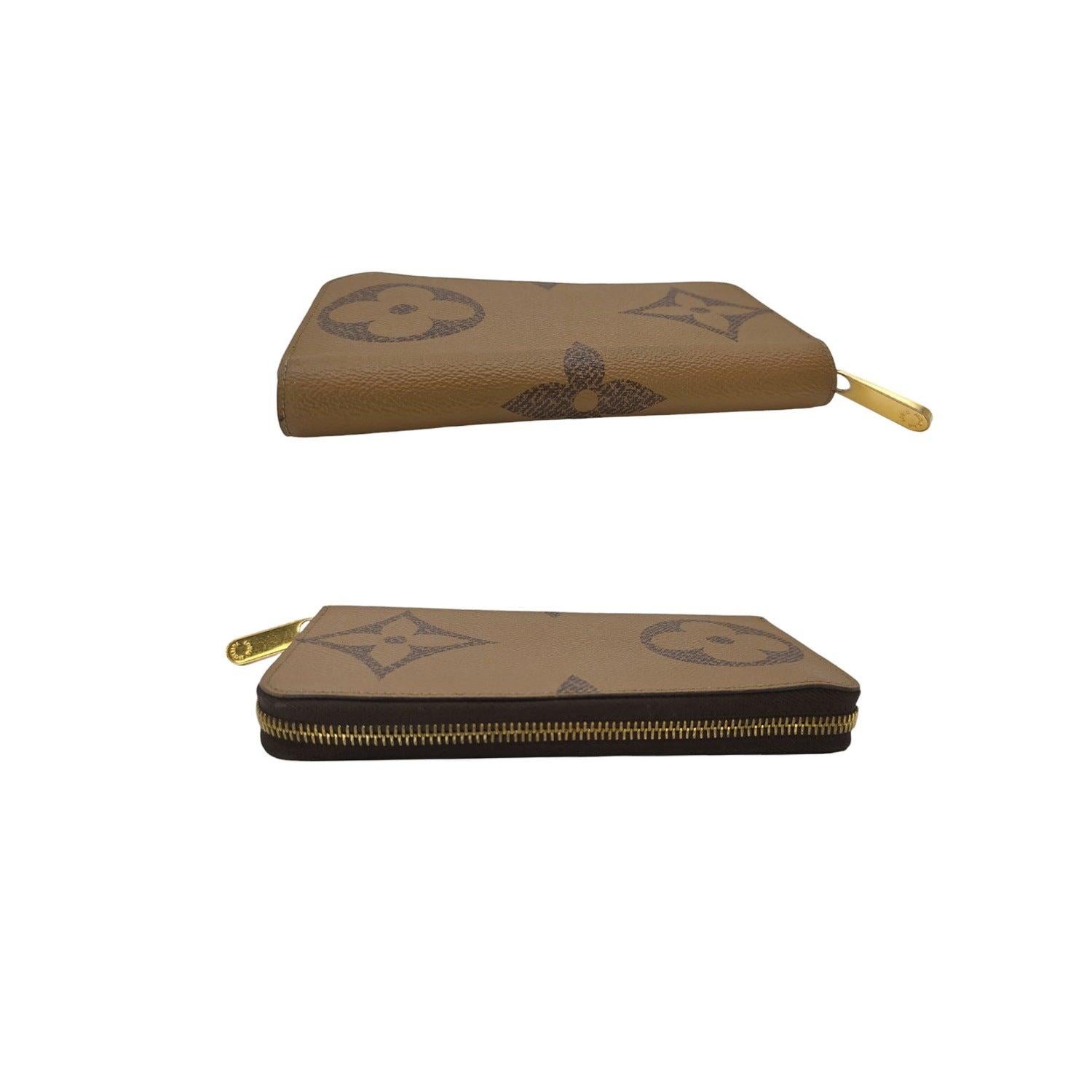 Women's or Men's Louis Vuitton Giant Monogram Reverse Zippy Wallet