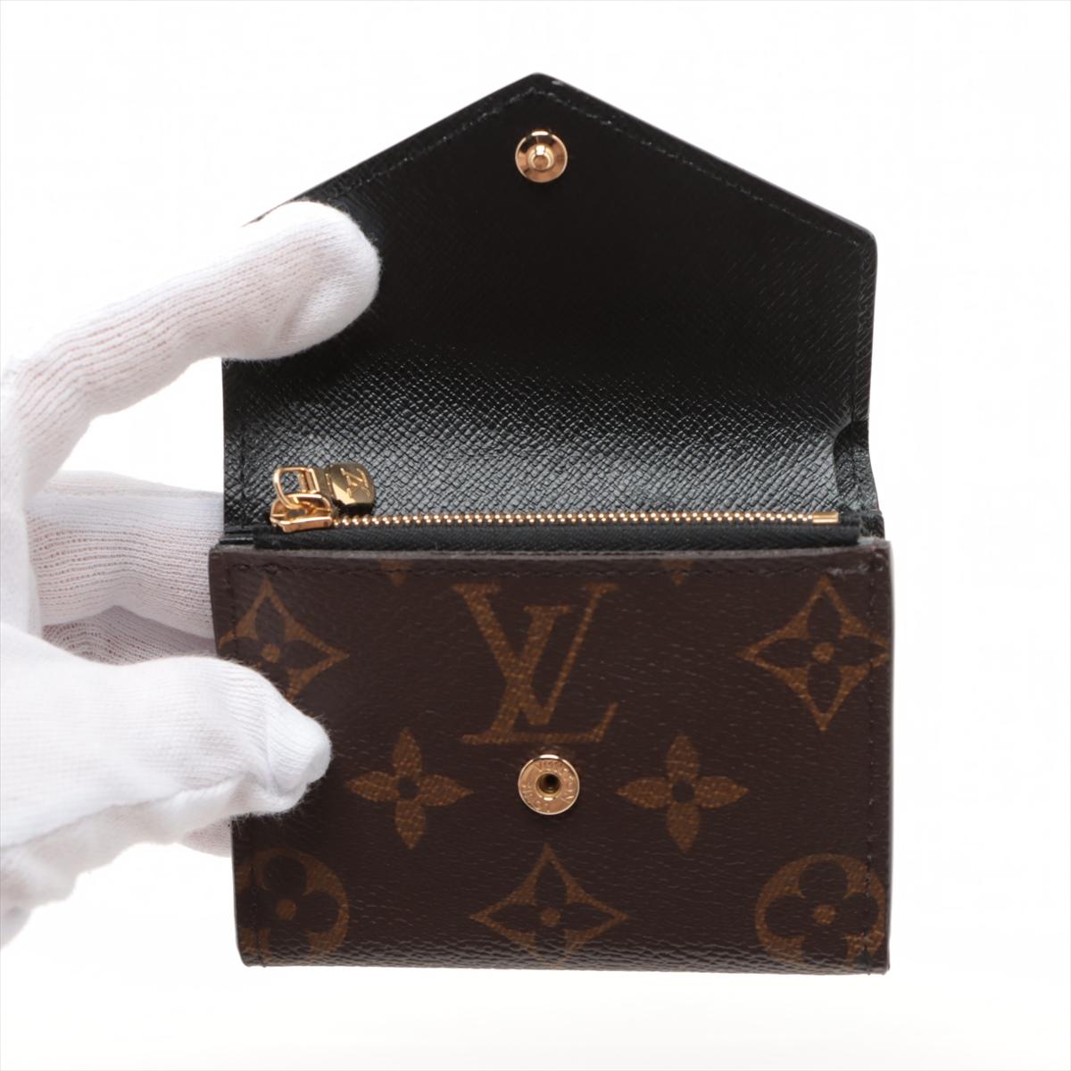 Louis Vuitton Riesiges Monogramm Reverse Zoé Geldbörse Damen im Angebot