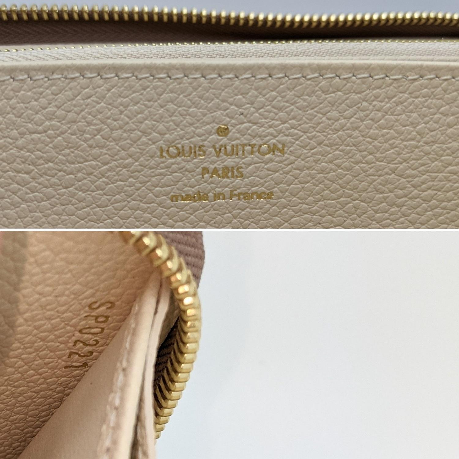 Women's Louis Vuitton Giant Monogram Zippy Wallet M80116
