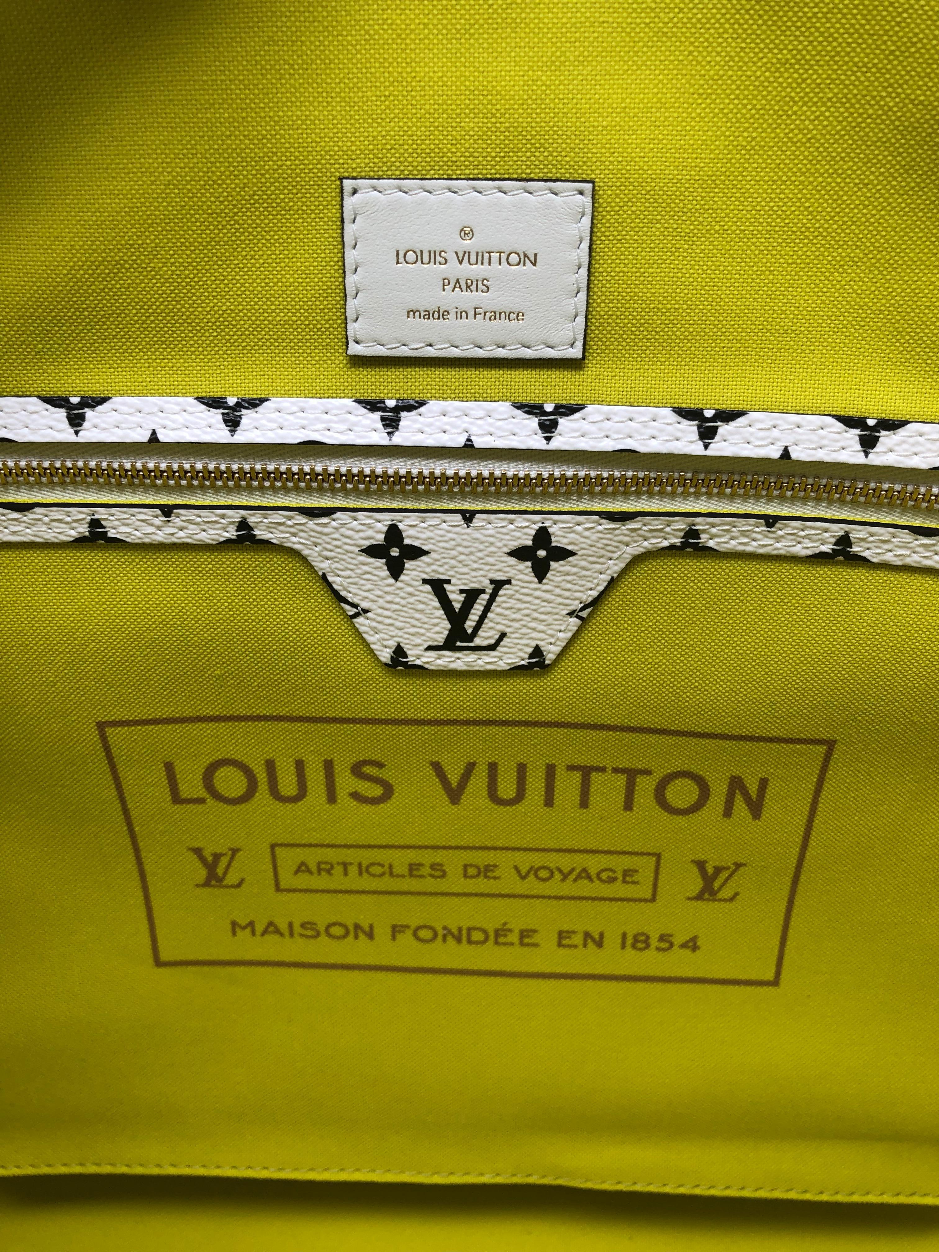 Louis Vuitton Giant Purple Neverfull MM  2