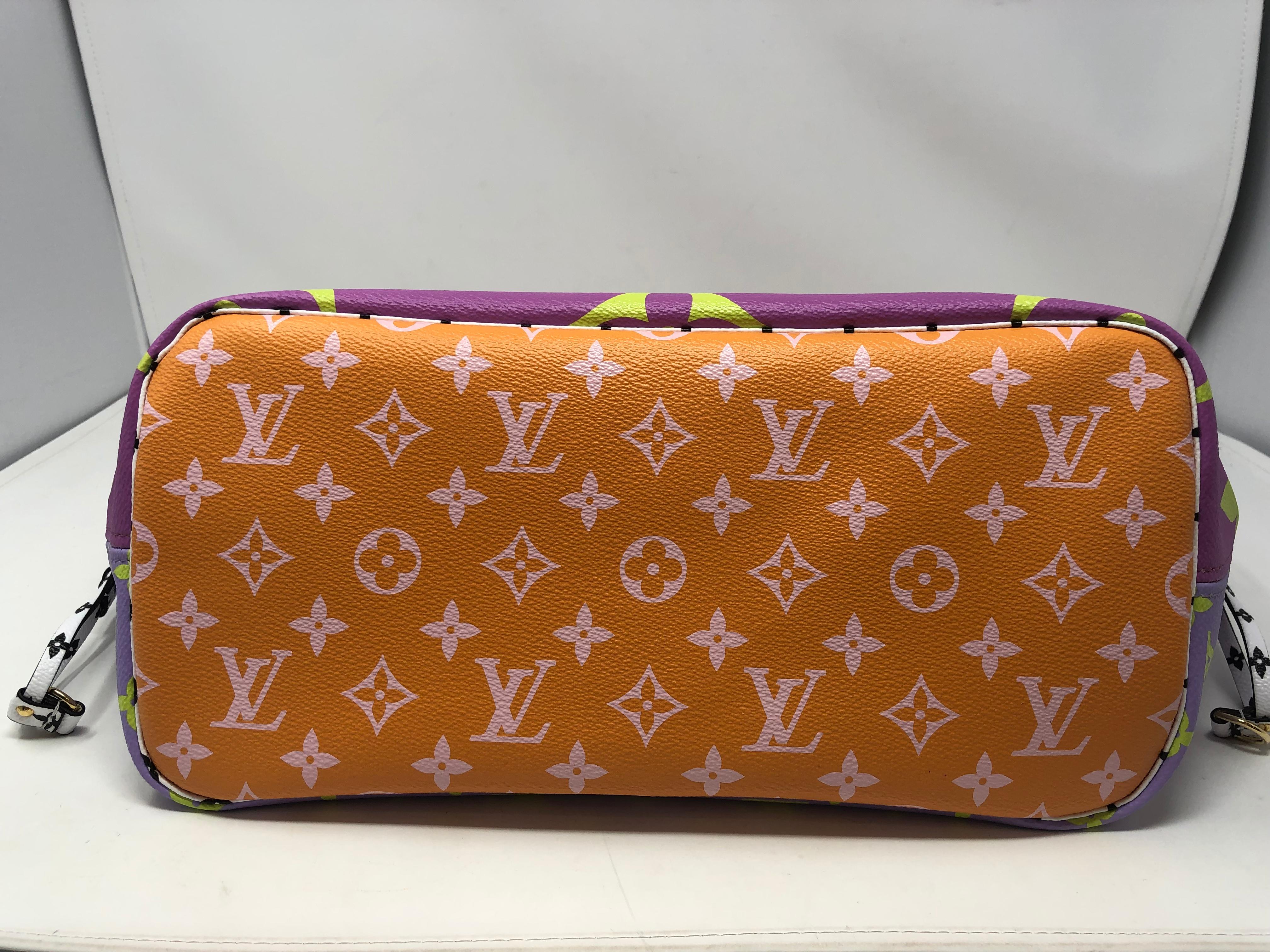 Louis Vuitton Giant Purple Neverfull MM  1