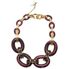 Louis Vuitton Gimme a Clue Resin Necklace