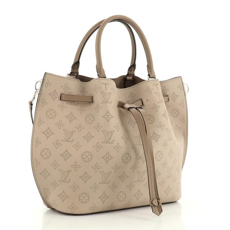 Louis Vuitton Girolata Handbag Mahina Leather For Sale at 1stdibs