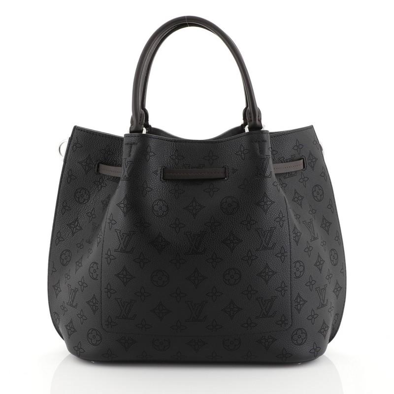 Louis Vuitton Girolata Handbag Mahina Leather In Good Condition In NY, NY
