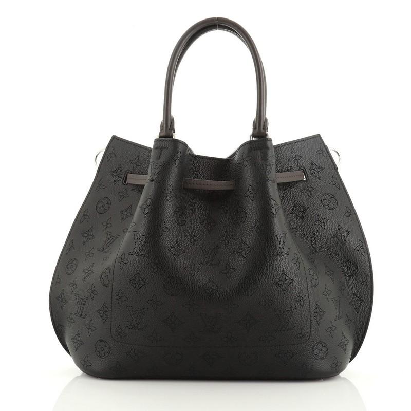 Louis Vuitton Girolata Handbag Mahina Leather In Good Condition In NY, NY