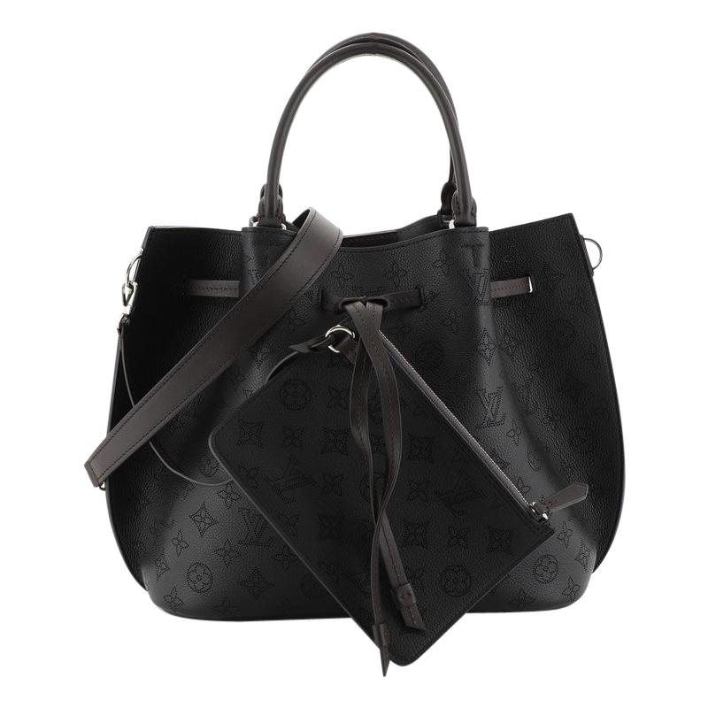Louis Vuitton Girolata Handbag Mahina Leather - 3 For Sale on 1stDibs