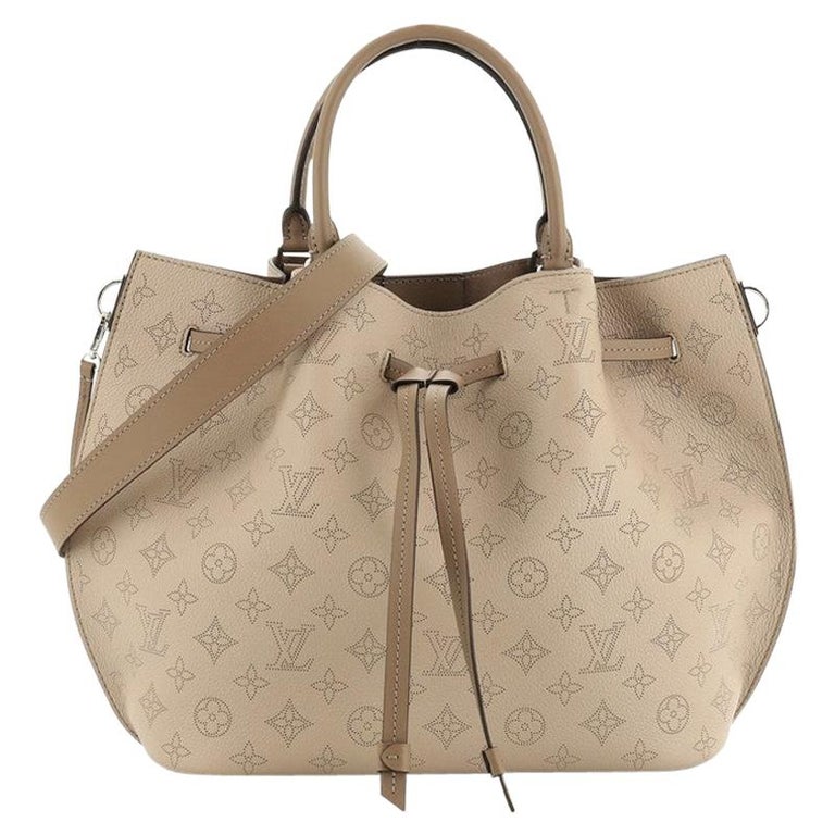 Louis Vuitton Girolata Handbag Mahina Leather For Sale at 1stdibs
