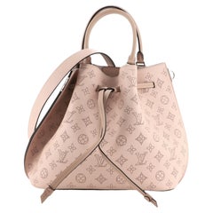 Sold at Auction: Louis Vuitton, Louis Vuitton - Mahina Girolata Galet Grey  - Top Handle w/ Shoulder Strap
